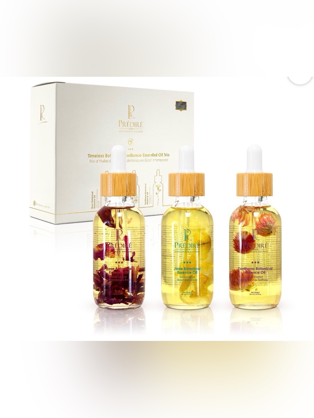 Predire Timeless Botanical Radiance Essential Oil Trio - Retail $700